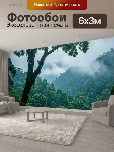 600 × 300 см · Экосольвентная печать