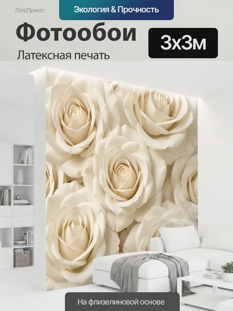 300 × 300 см · Латексная печать