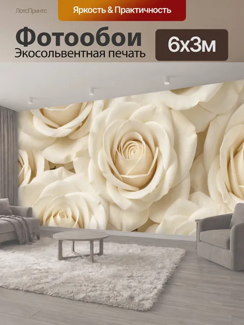 600 × 300 см · Экосольвентная печать