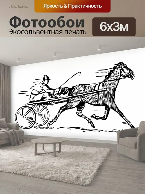 600 × 300 см · Экосольвентная печать
