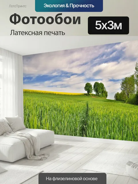 500 × 300 см · Латексная печать