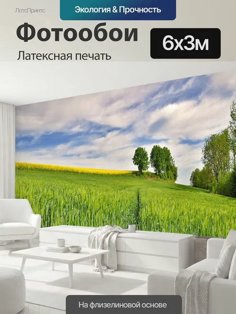 600 × 300 см · Латексная печать
