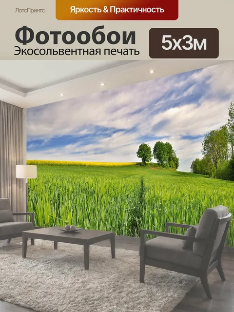 500 × 300 см · Экосольвентная печать