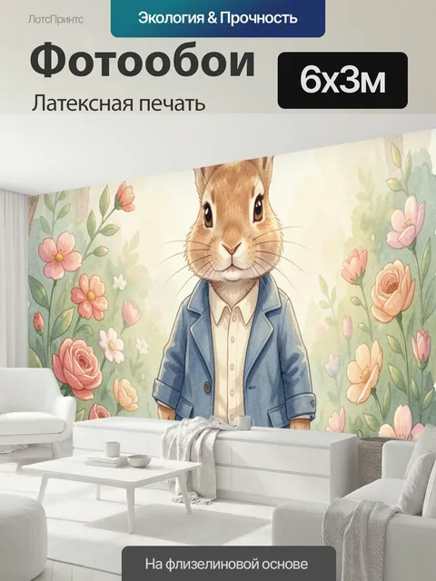 600 × 300 см · Латексная печать