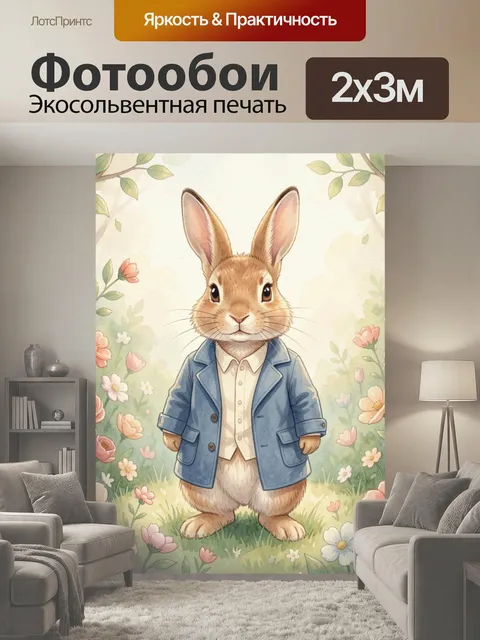 200 × 300 см · Экосольвентная печать