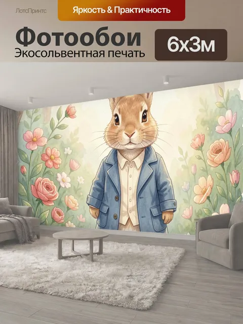 600 × 300 см · Экосольвентная печать