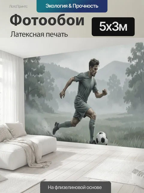 500 × 300 см · Латексная печать