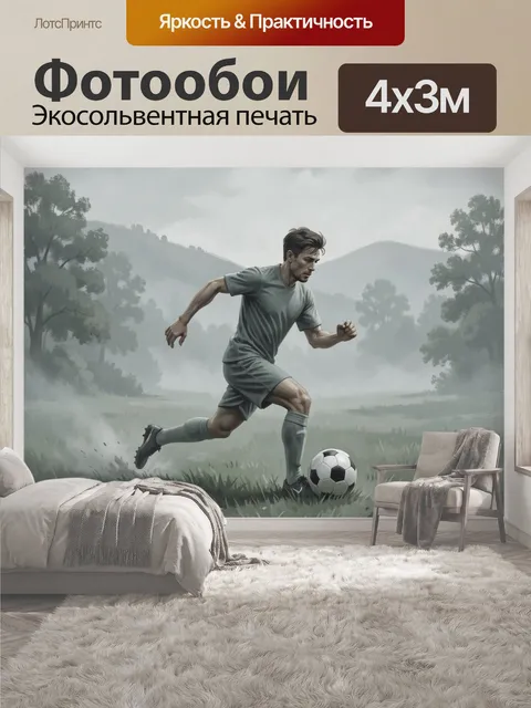 400 × 300 см · Экосольвентная печать
