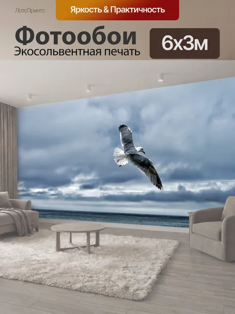 600 × 300 см · Экосольвентная печать