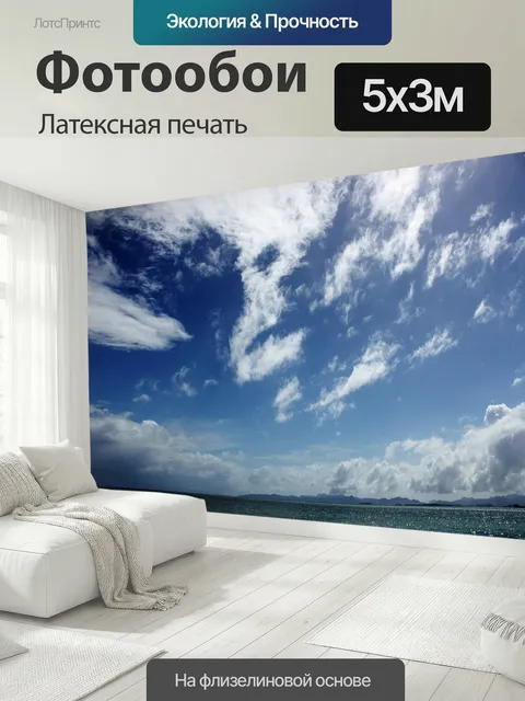 500 × 300 см · Латексная печать