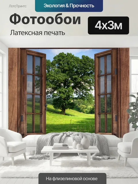 400 × 300 см · Латексная печать