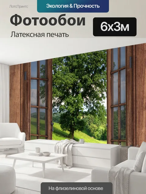 600 × 300 см · Латексная печать