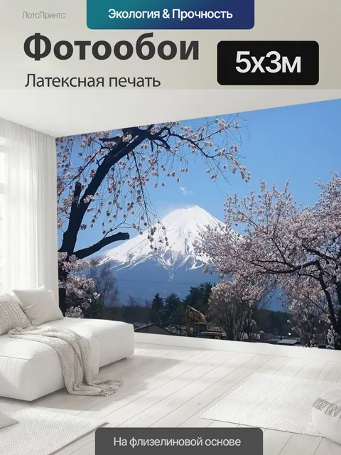 500 × 300 см · Латексная печать