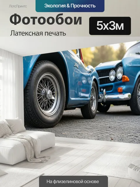 500 × 300 см · Латексная печать