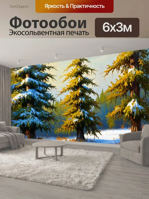 600 × 300 см · Экосольвентная печать