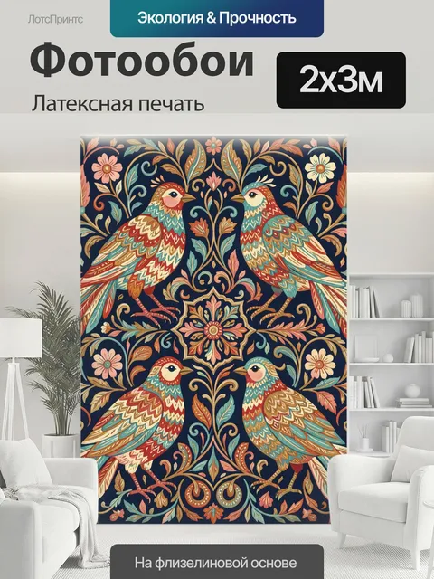 200 × 300 см · Латексная печать