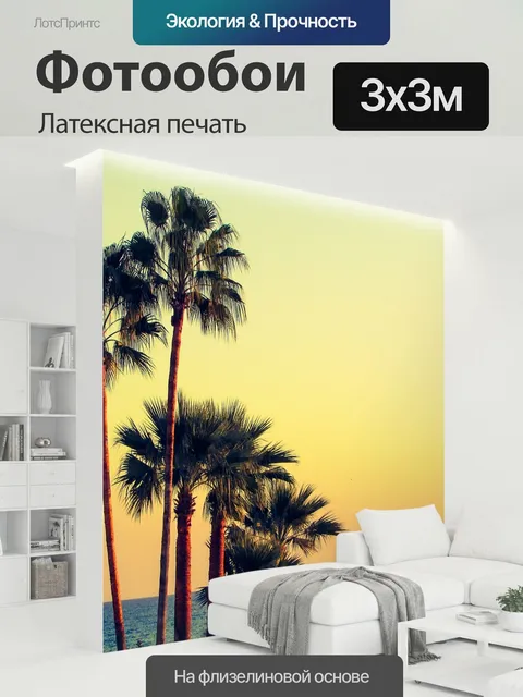 300 × 300 см · Латексная печать