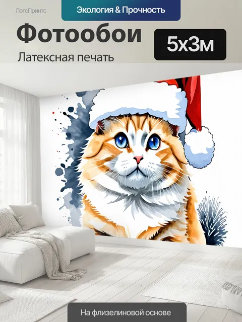 500 × 300 см · Латексная печать