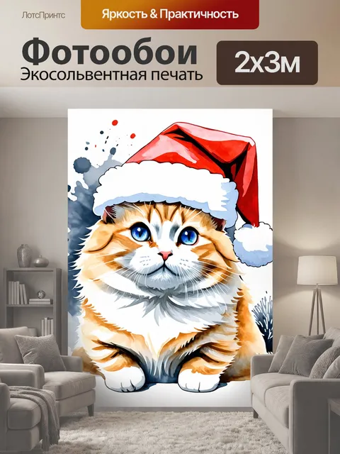 200 × 300 см · Экосольвентная печать
