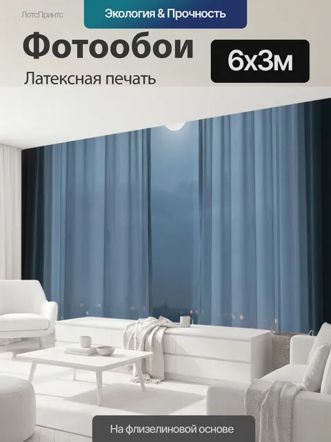 600 × 300 см · Латексная печать