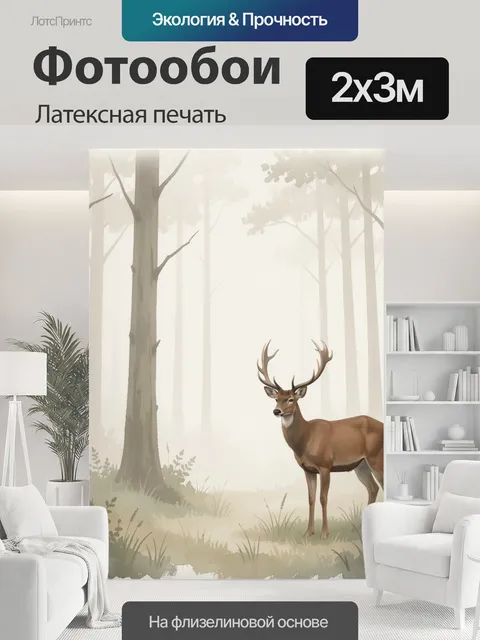 200 × 300 см · Латексная печать