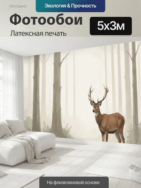 500 × 300 см · Латексная печать