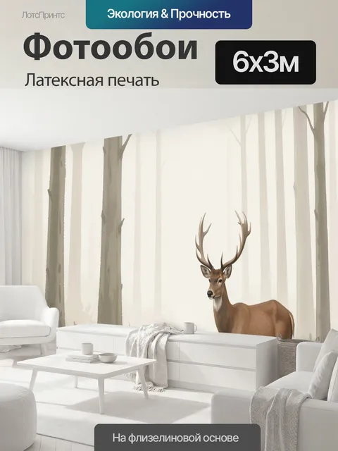 600 × 300 см · Латексная печать