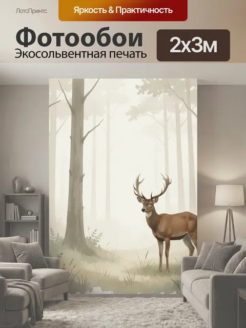 200 × 300 см · Экосольвентная печать