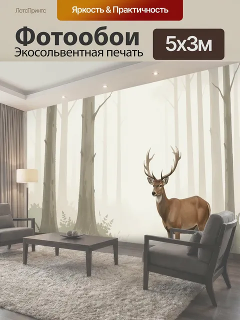 500 × 300 см · Экосольвентная печать