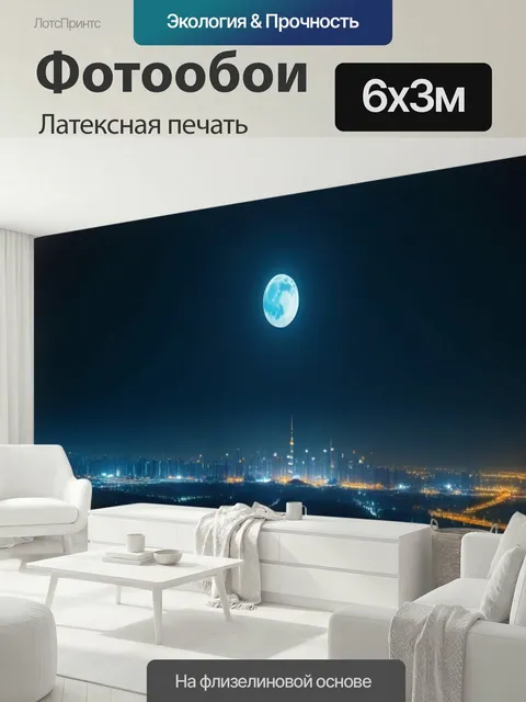 600 × 300 см · Латексная печать