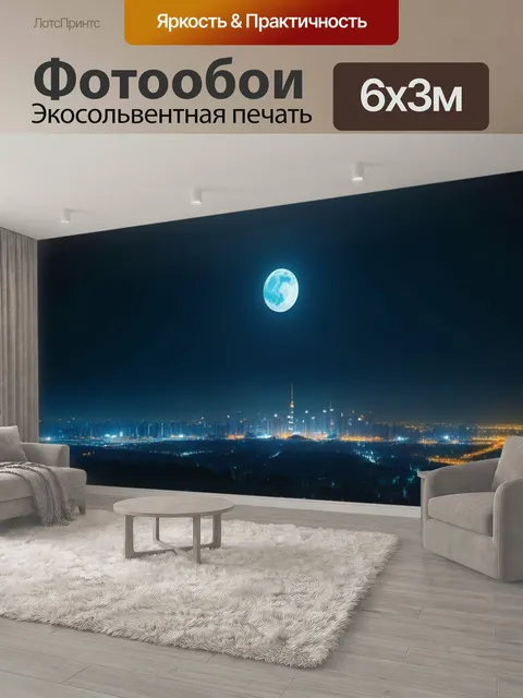 600 × 300 см · Экосольвентная печать