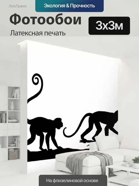 300 × 300 см · Латексная печать