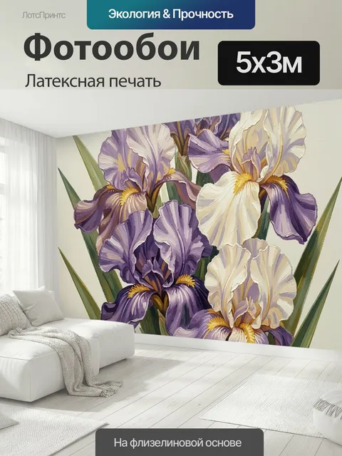 500 × 300 см · Латексная печать