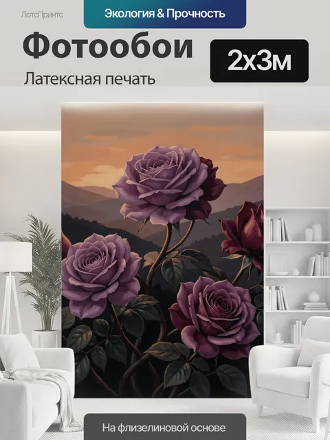 200 × 300 см · Латексная печать
