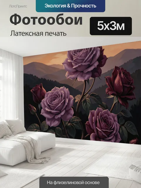 500 × 300 см · Латексная печать