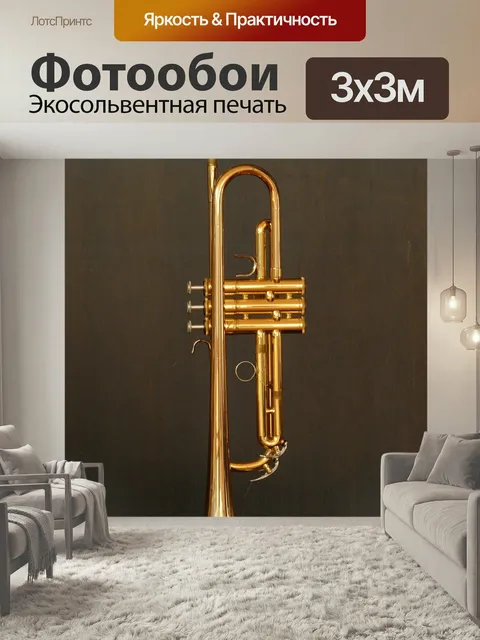 Фотообои Труба, духовой инструмент, инструмент