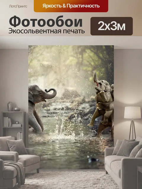 200 × 300 см · Экосольвентная печать