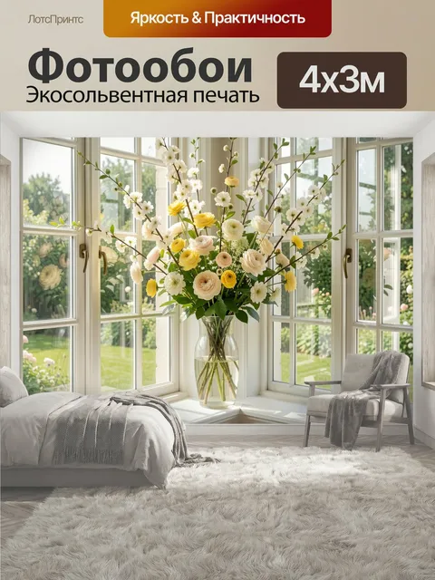 400 × 300 см · Экосольвентная печать