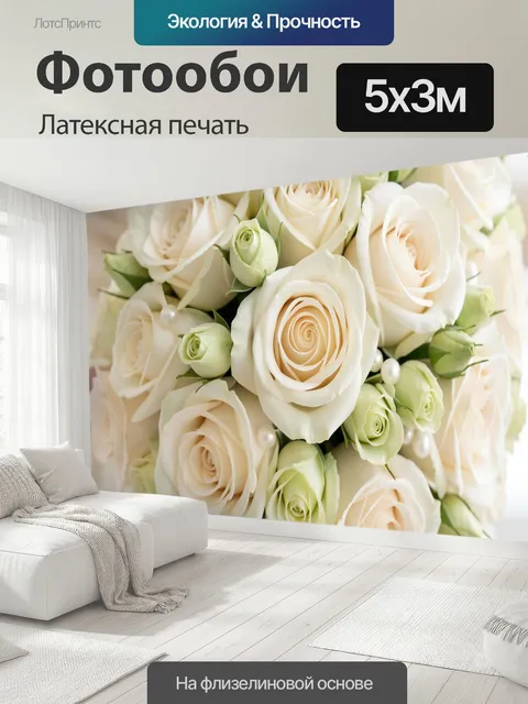 500 × 300 см · Латексная печать