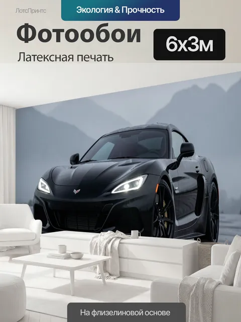 600 × 300 см · Латексная печать
