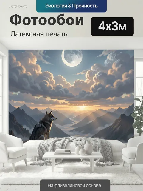 400 × 300 см · Латексная печать