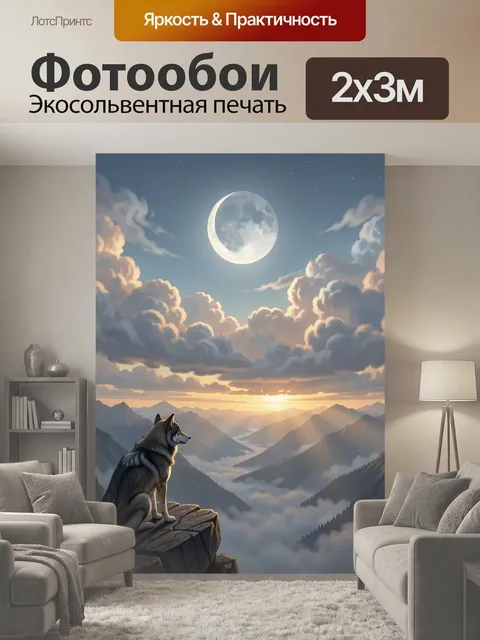 200 × 300 см · Экосольвентная печать