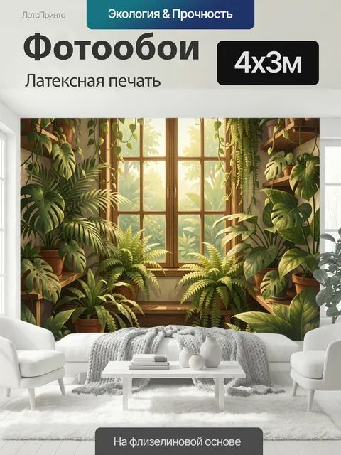 400 × 300 см · Латексная печать