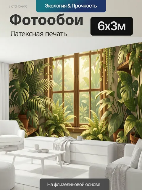 600 × 300 см · Латексная печать