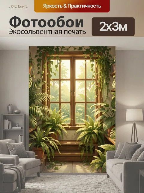 200 × 300 см · Экосольвентная печать