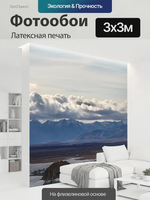 300 × 300 см · Латексная печать