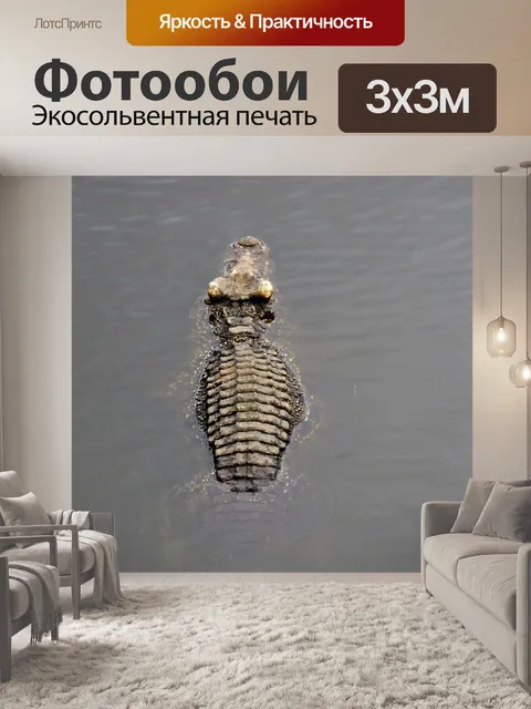 Фотообои Крокодил, гад, кожа