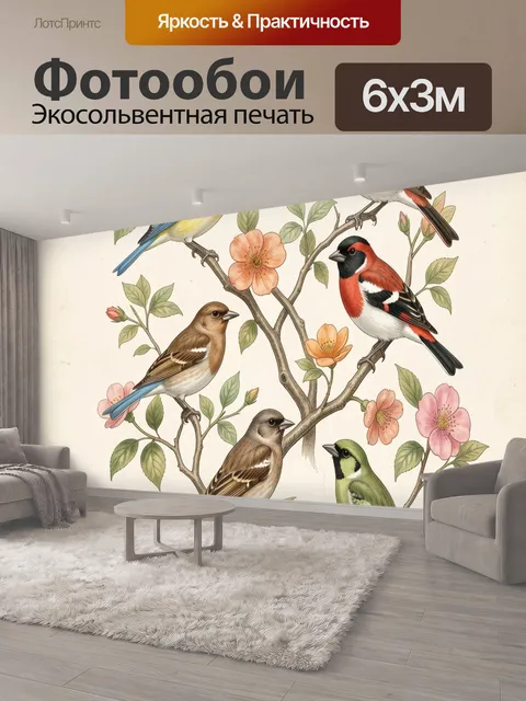 600 × 300 см · Экосольвентная печать