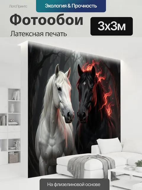 300 × 300 см · Латексная печать