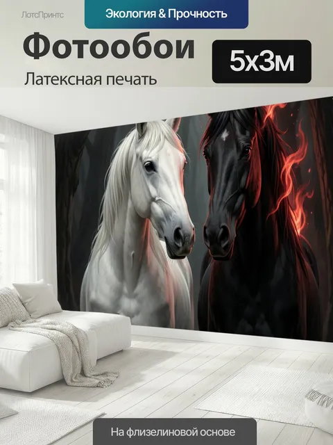 500 × 300 см · Латексная печать